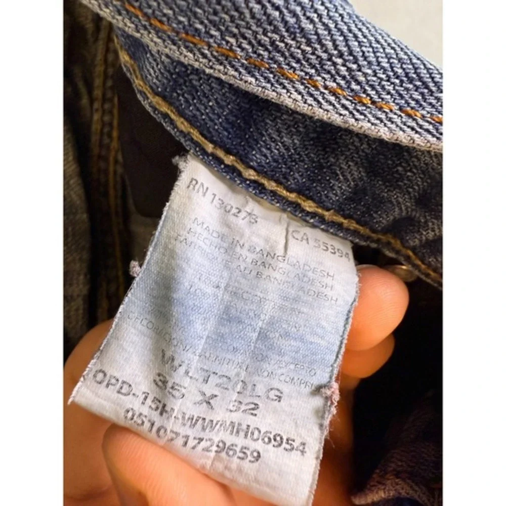 Wrangler Retro Relaxed‎ Boot Jeans Mens 34x31 (TAG 35X32) Western Cowboy STAINS